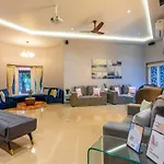 The Grey Medley By Stayvista With Mediterranean Interiors, Swimming Pool, Jacuzzi, Projector & A Lush Lawn With Gazebo