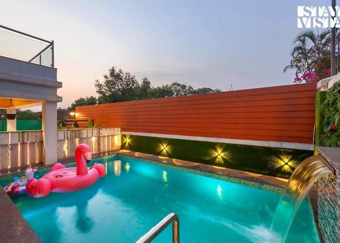 Stayvista\'S Cosmo Zen - Mountain-View Villa With Pool, Jacuzzi, And Indoor & Outdoor Activities