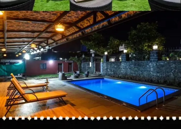 Lifeline Villas - Exclusive 2Bhk Taraangan Farm With Huge Private Pool And Lawn Area