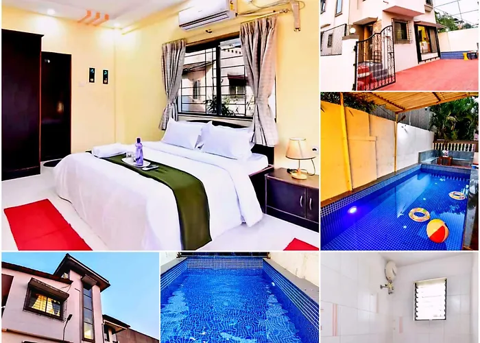 Ll Casa Romantica Ll 3Bhk Ll Ac Ll Pool Ll Wifi Ll Bath Tub Ll