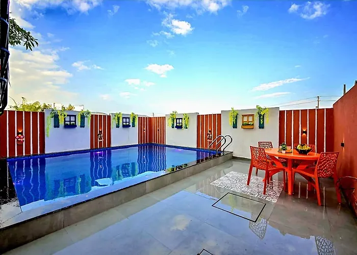 Ll Empyrean Stay Ll Airawat Villa Ll 2Bhk Ll Ac Ll Private Pool Ll Wifi Ll
