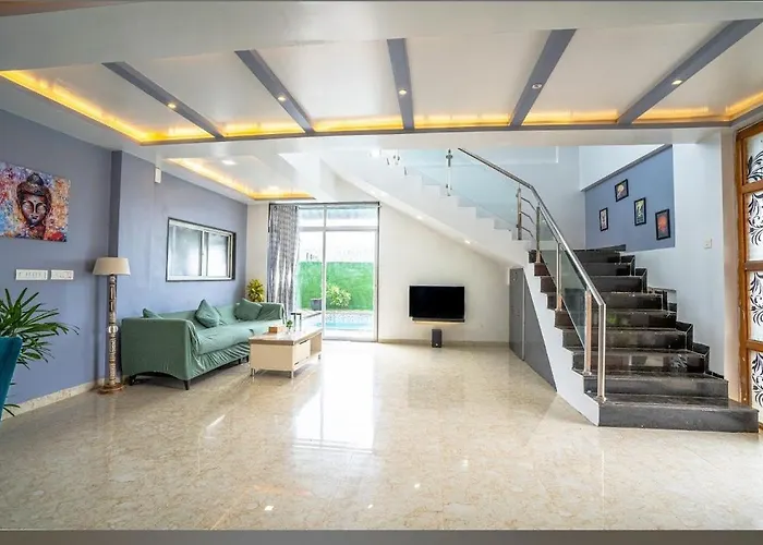 Empyrean Stay II Bagheera Villa II Private Pool II 4Bhk II Fully Ac II Luxury Villa Ll