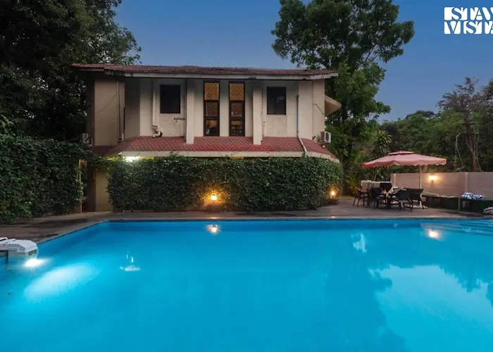 Stayvista At Opal Leaf With Wifi & Pool
