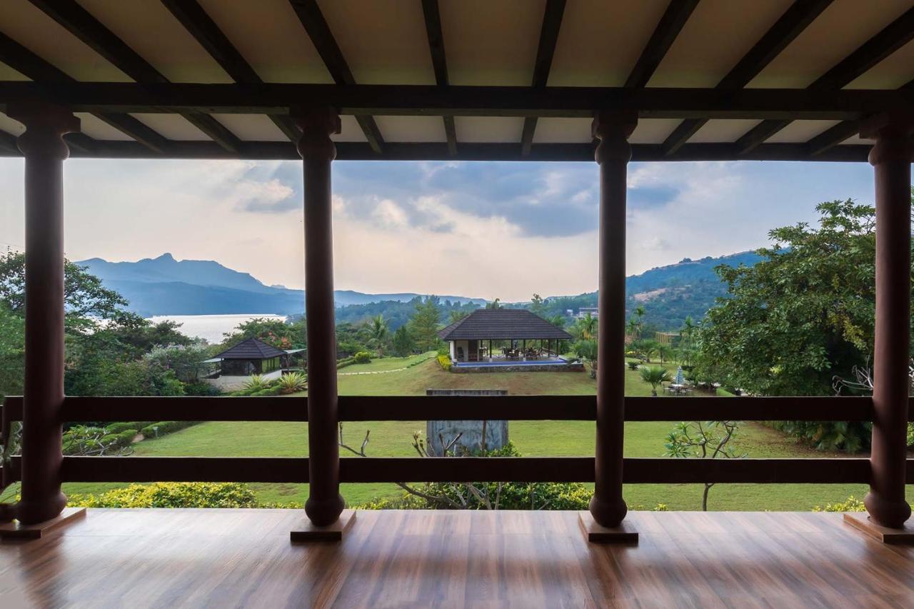 Stayvista's Vyoman - Experience A Valley View, Lush Lawn, Spa, And Yoga Retreat Lonavala