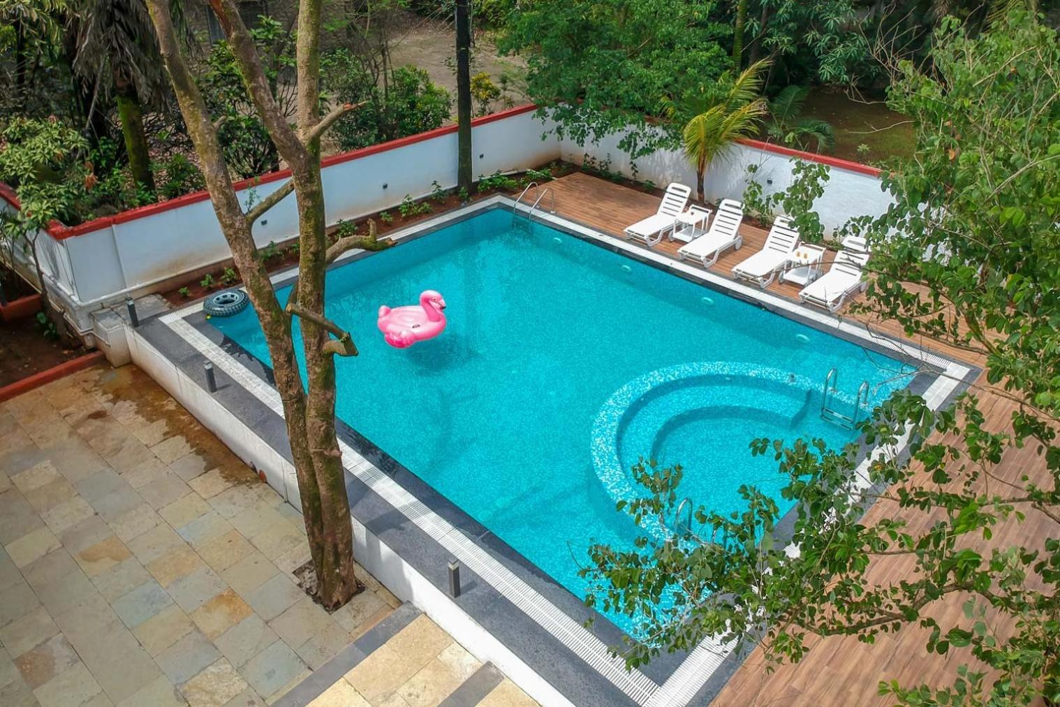 The Grey Medley: Mediterranean Oasis With Pool And Gazebo Villa Lonavala
