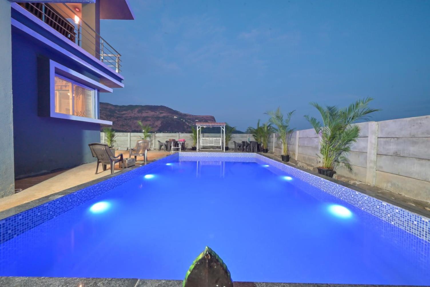 Empyrean Ll 4bhk Ll Leoncino Ll Largest Pool Ll Bbq Ii View * Lonavala
