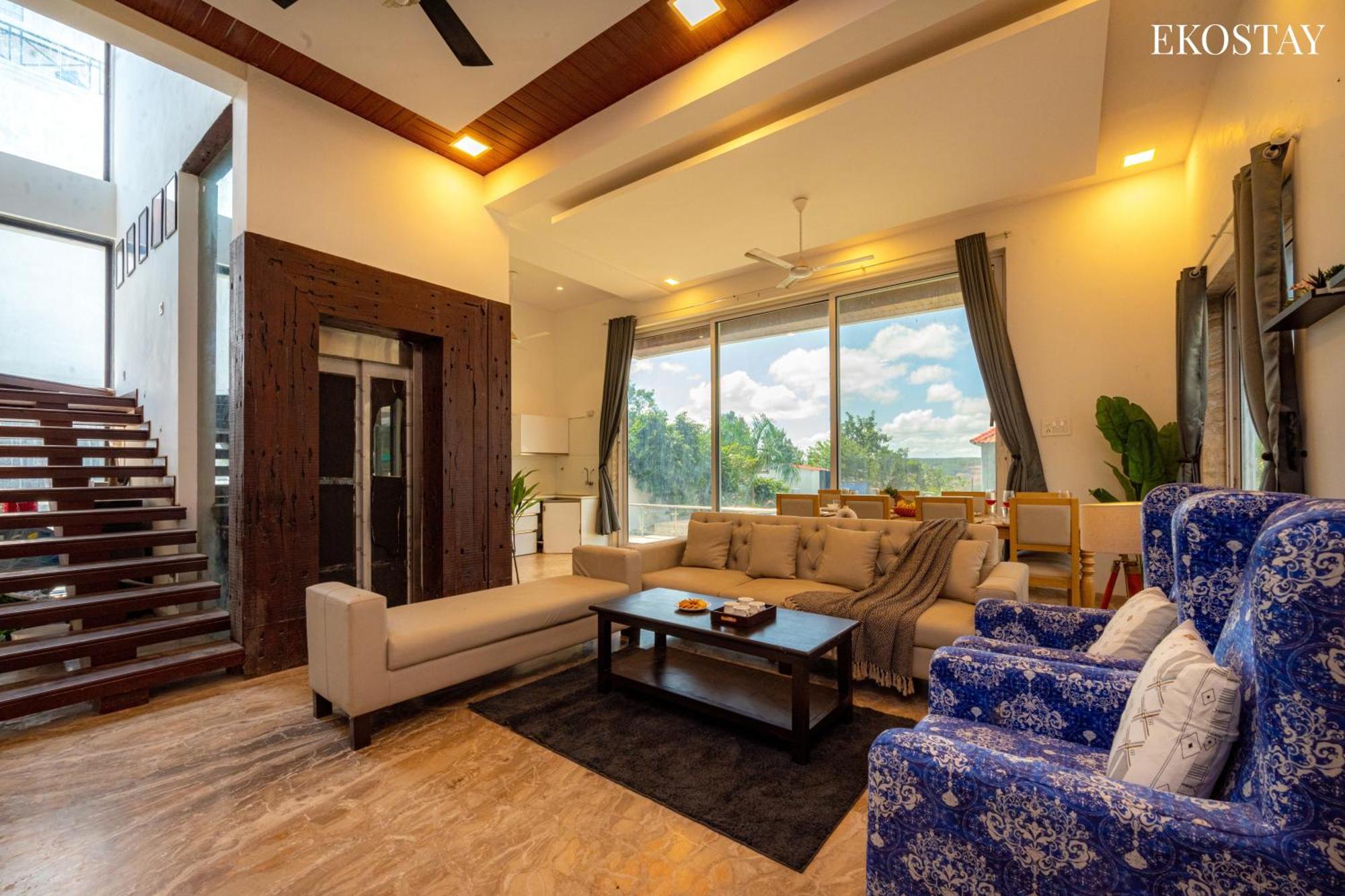 Villa Ekostay Cliffside I Mountain View Lonavala