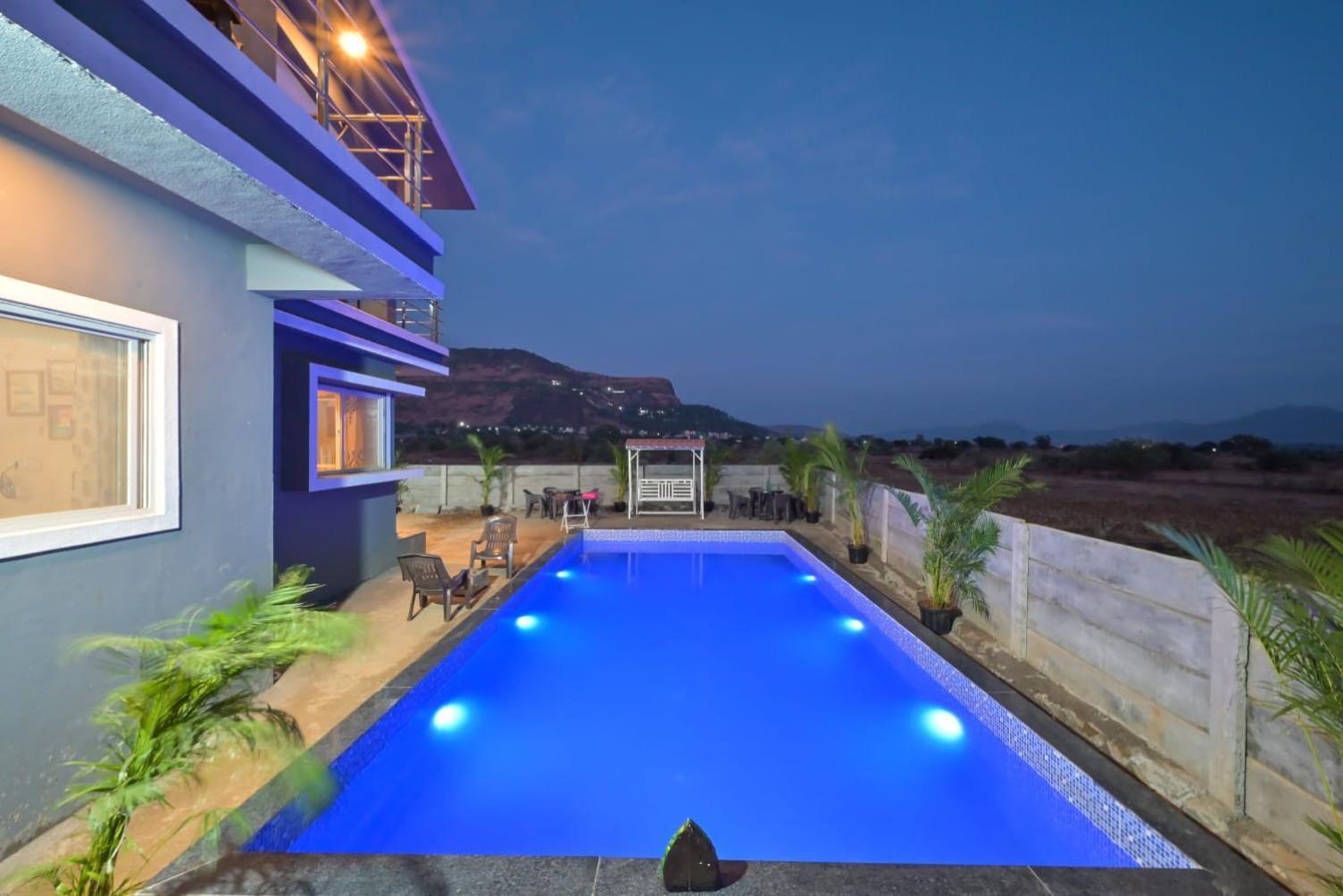 Villa Empyrean Ll 4bhk Ll Leoncino Ll Largest Pool Ll Bbq Ii View *