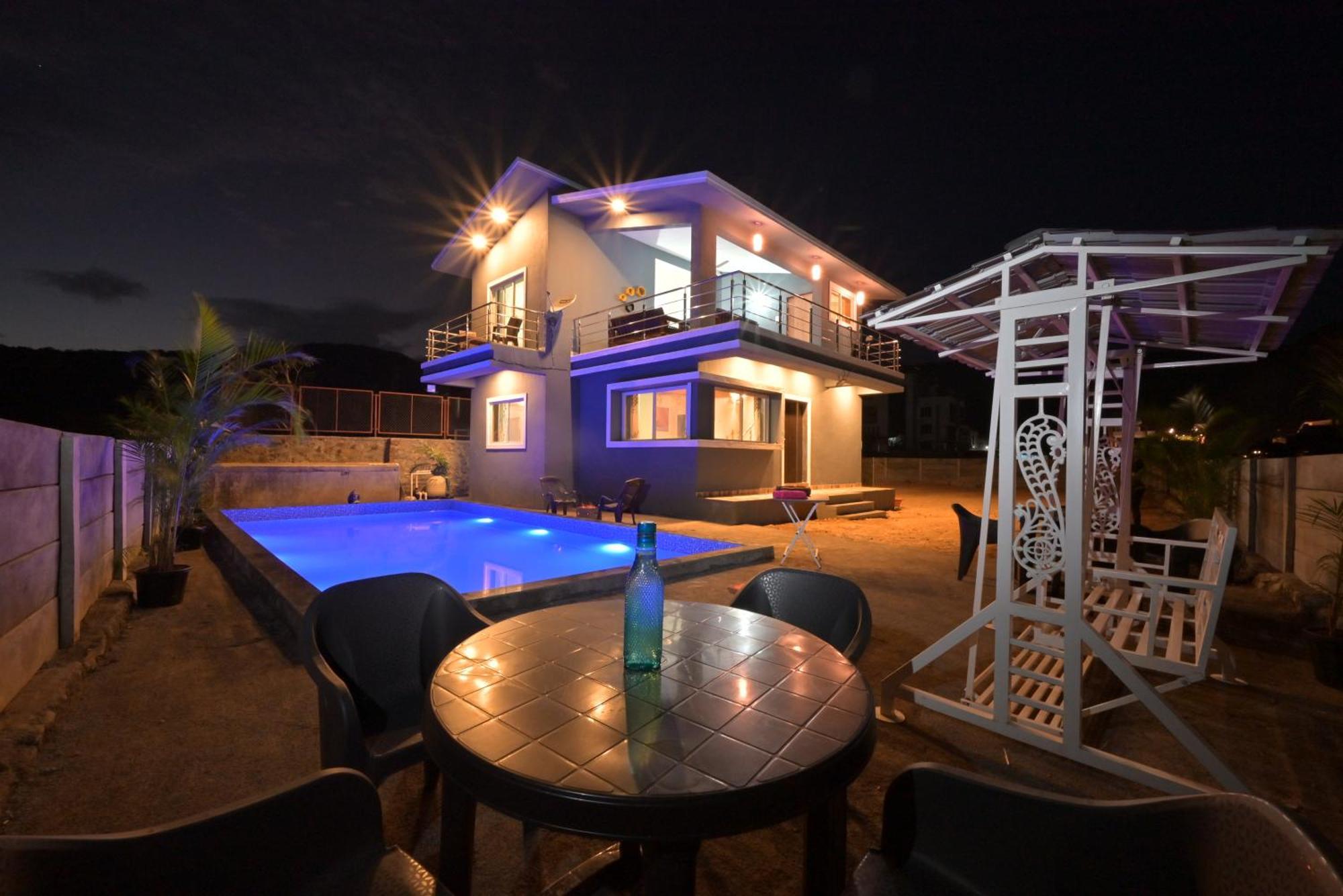 Empyrean Ll 4bhk Ll Leoncino Ll Largest Pool Ll Bbq Ii View Villa *