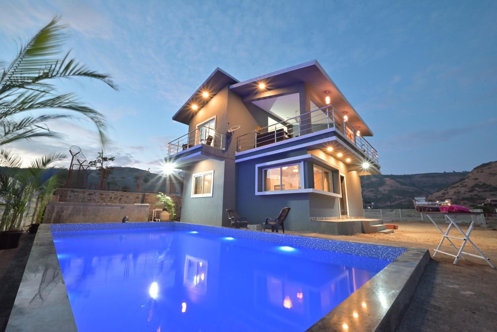 Empyrean Ll 4bhk Ll Leoncino Ll Largest Pool Ll Bbq Ii View Villa Lonavala