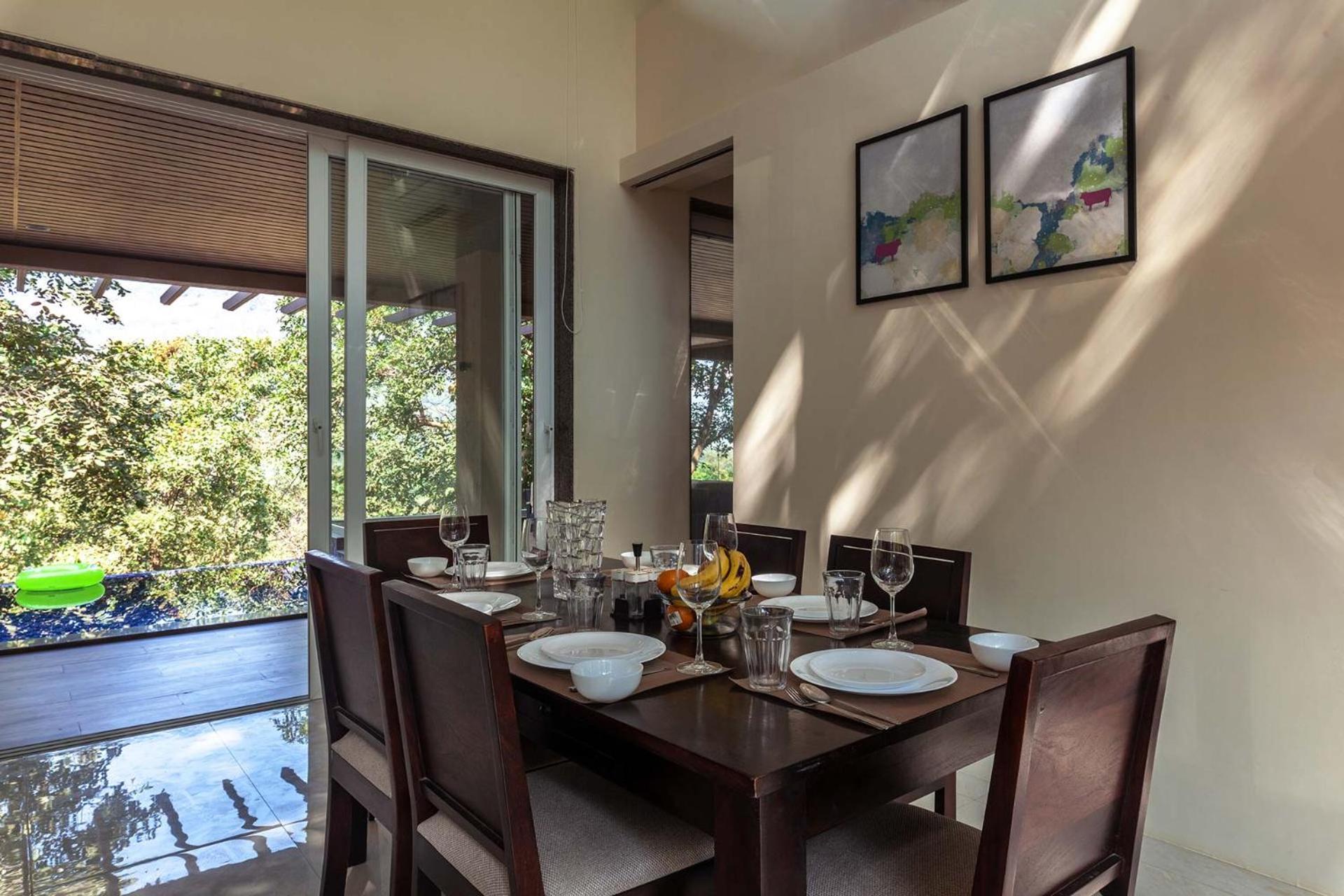 Villa Inara By Stayvista - Amidst Lush Greenery With Outdoor Swimming Pool & Indoor Games
