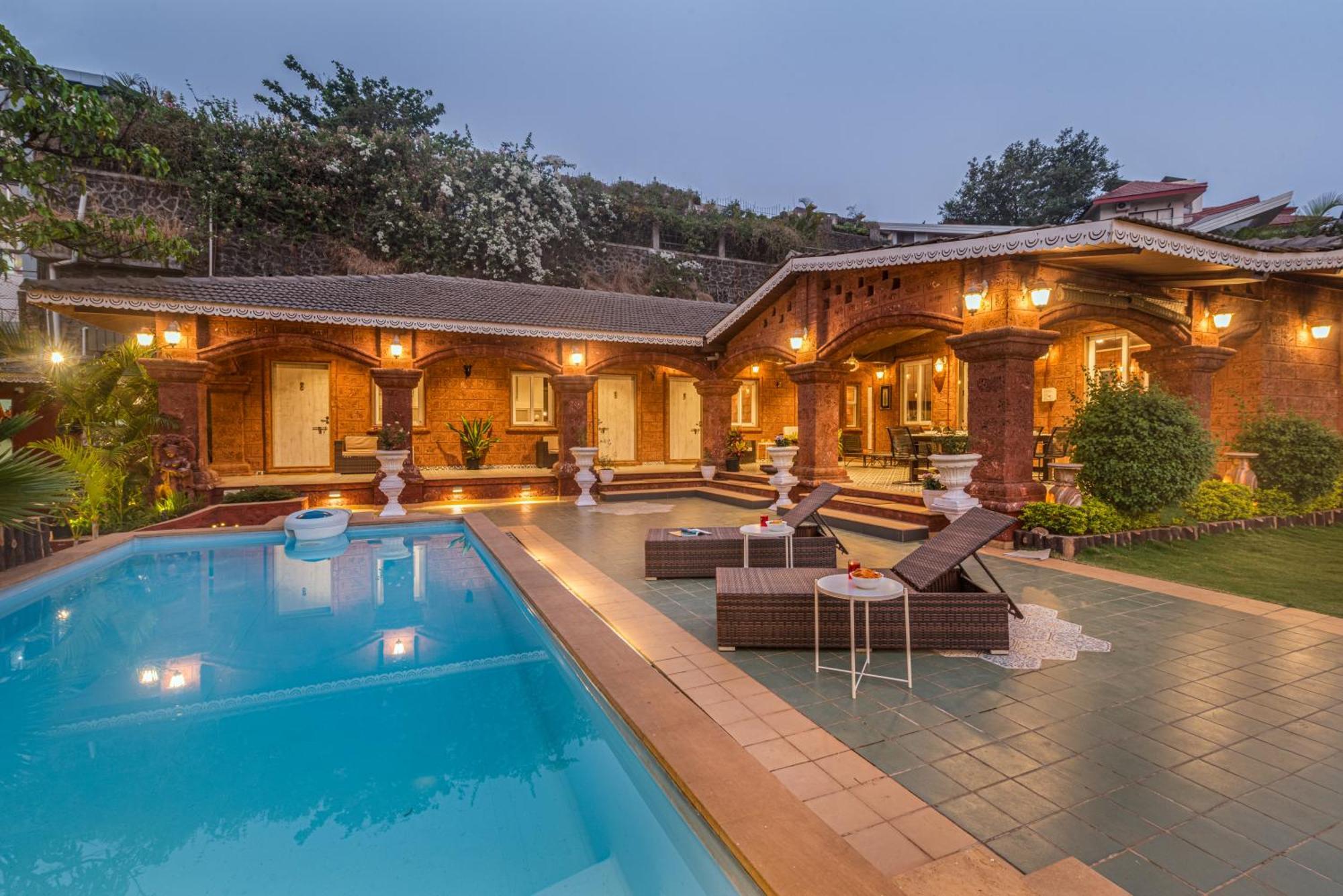 Saffronstays Chira - Pool In The Heart Of Khandala Lonavala