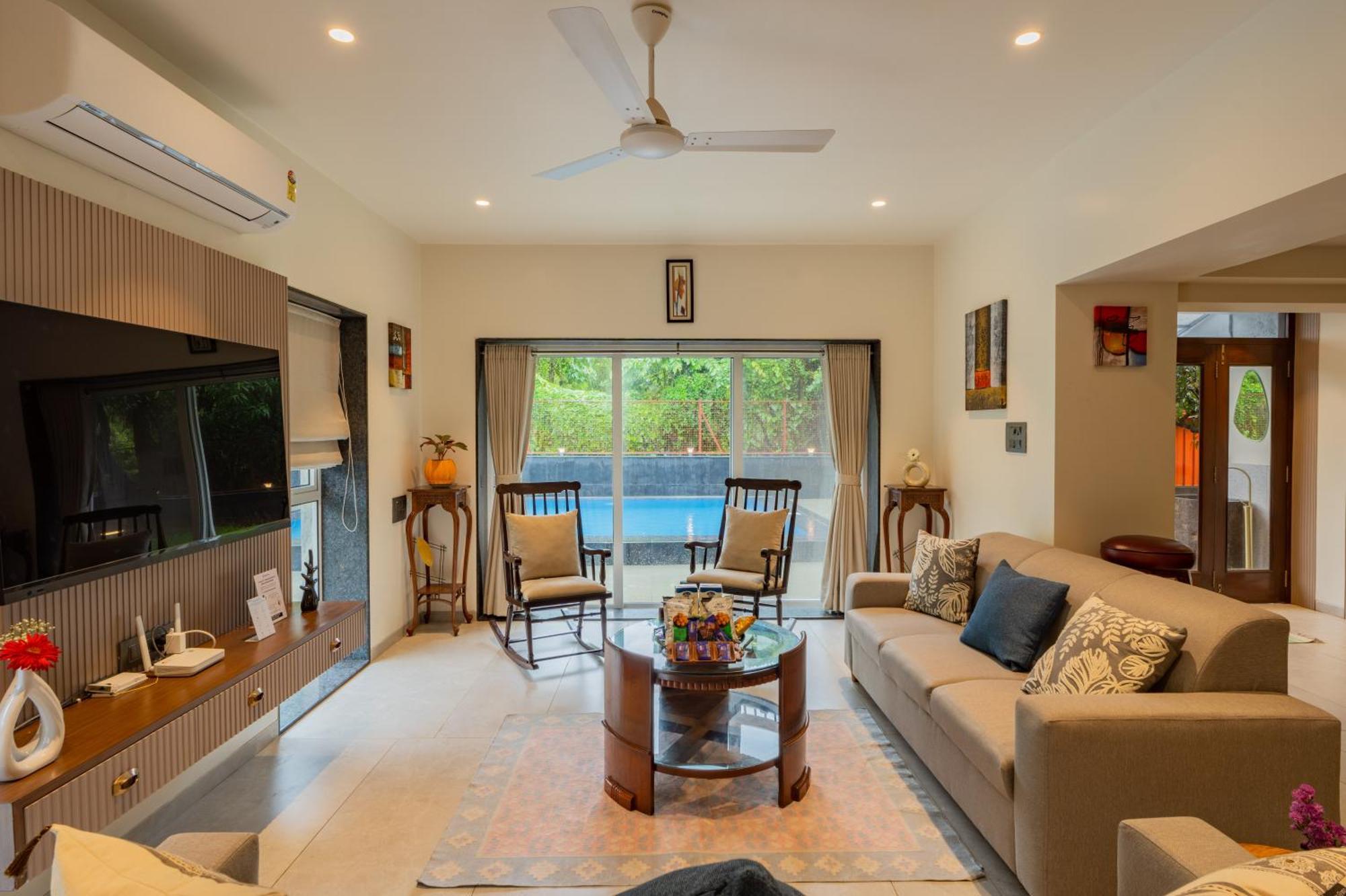 Villa Elivaas 5bhk With Pool And Gazebo - House Of Q Lonavala