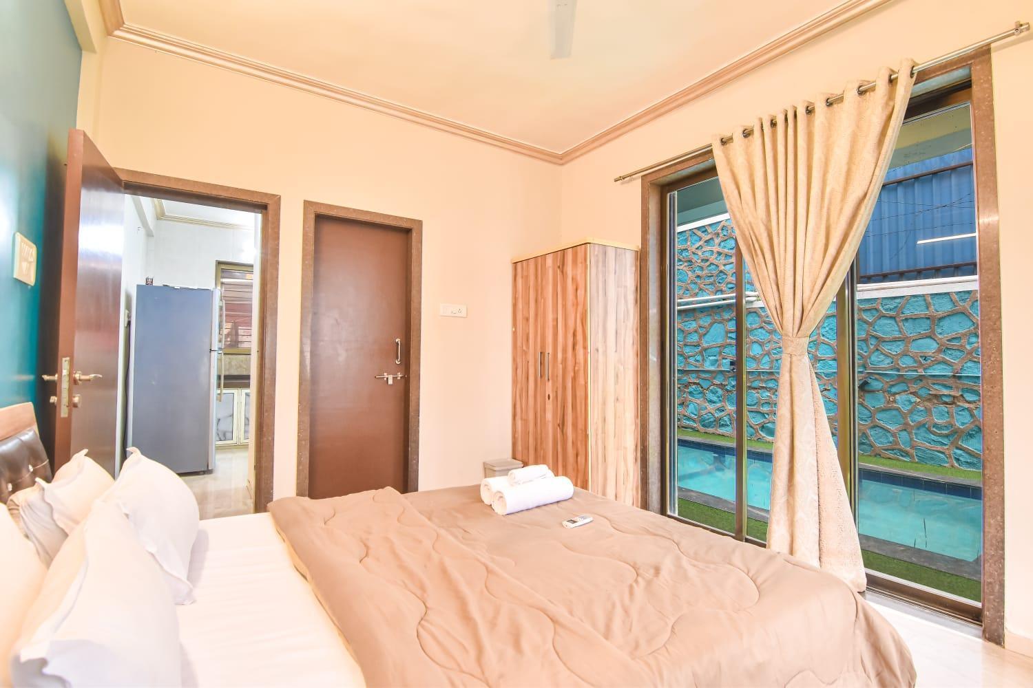 Empyrean Ll 2bhk Ii Monarch Ll Private Pool Ii Ac Ii Luxury Ll Gold Valley Sector D Ll Villa