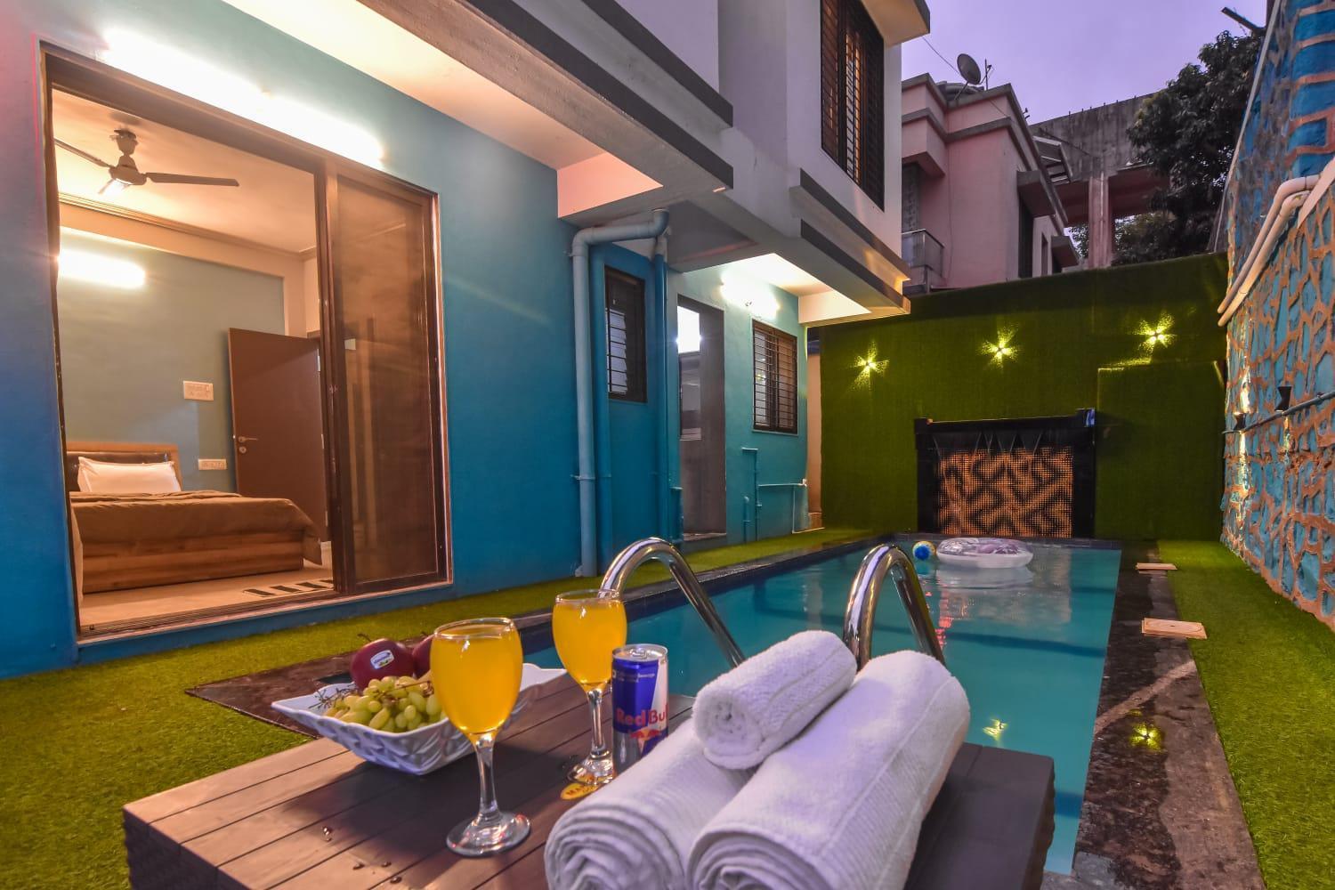 Empyrean Ll 2bhk Ii Monarch Ll Private Pool Ii Ac Ii Luxury Ll Gold Valley Sector D Ll Villa Lonavala