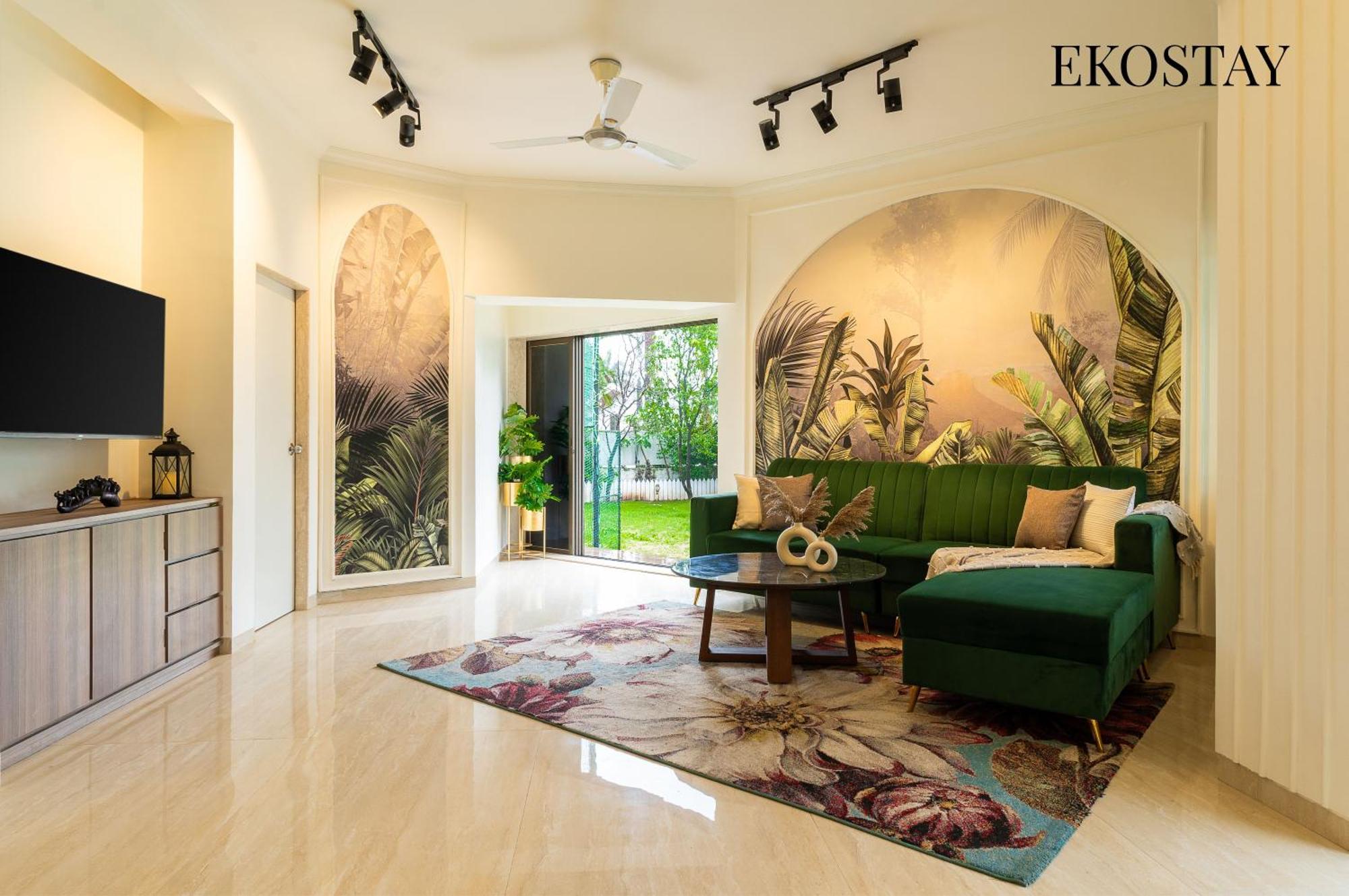 Villa Ekostay - 8bhk La Flamingo With Private Turf