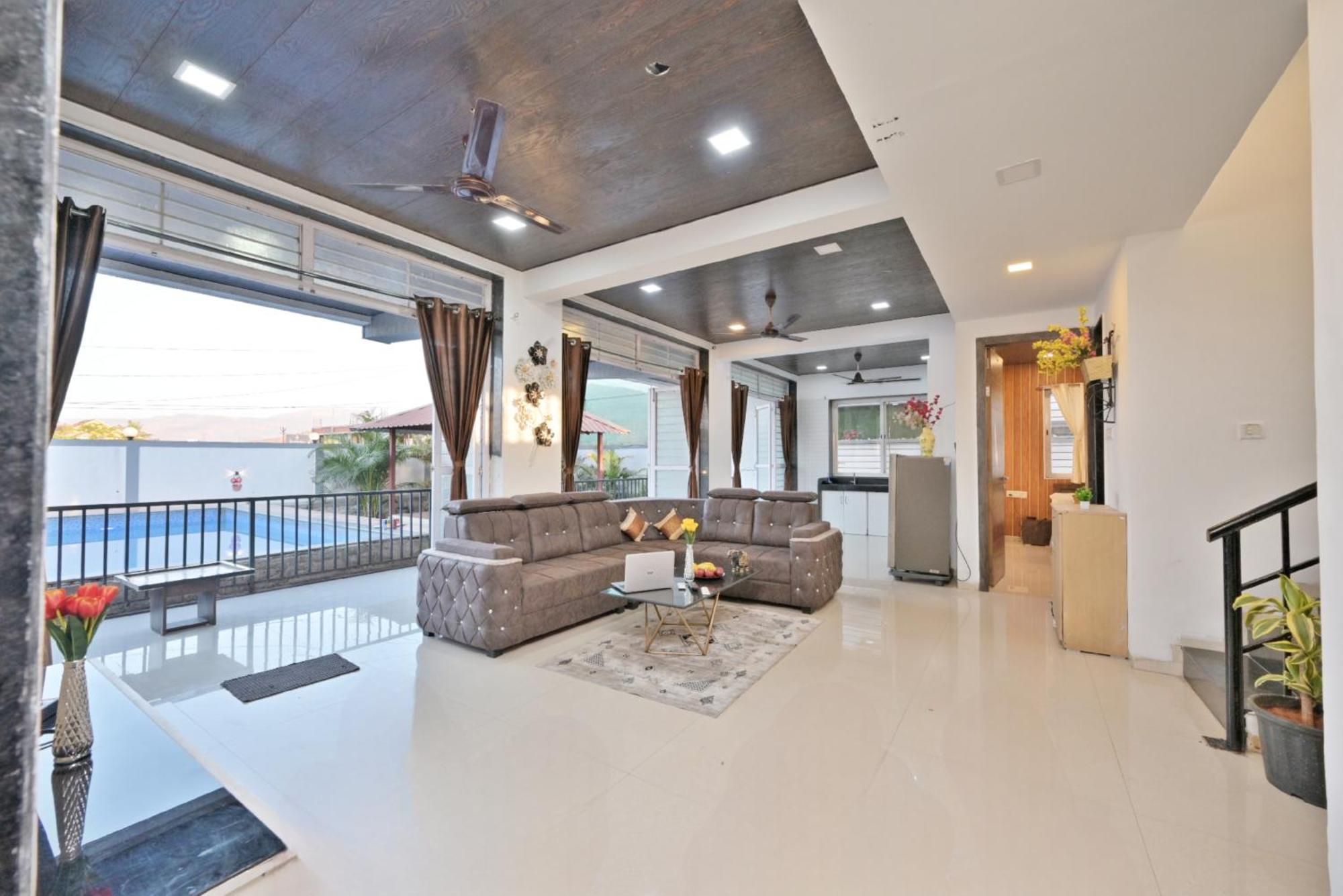 Ll Empyrean Ll 4bhk Ll Ac Ll Pool Ll Mystical Stone Ll Villa Lonavala