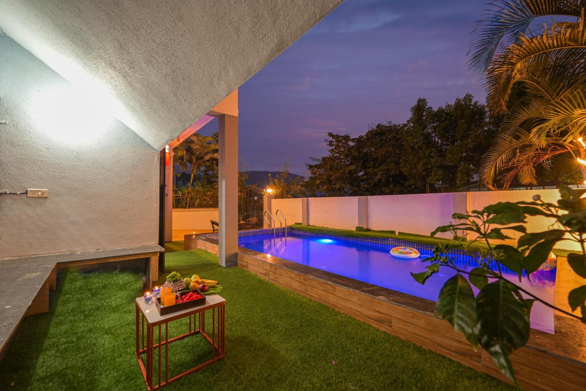 Ll Empyrean Ii Luxury Ll Celestial Unicorn Ll 3bhk Ll Ac Ll Private Big Pool Ll Villa *