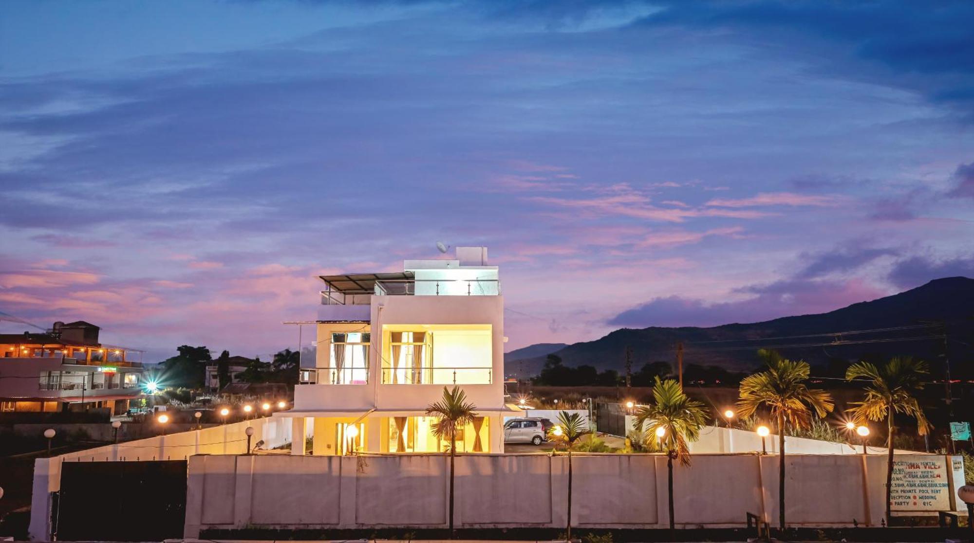 Ll Empyrean Ii 6bhk Big Daddy Ii Private Pool Ii Ac Ii View Ll * Lonavala