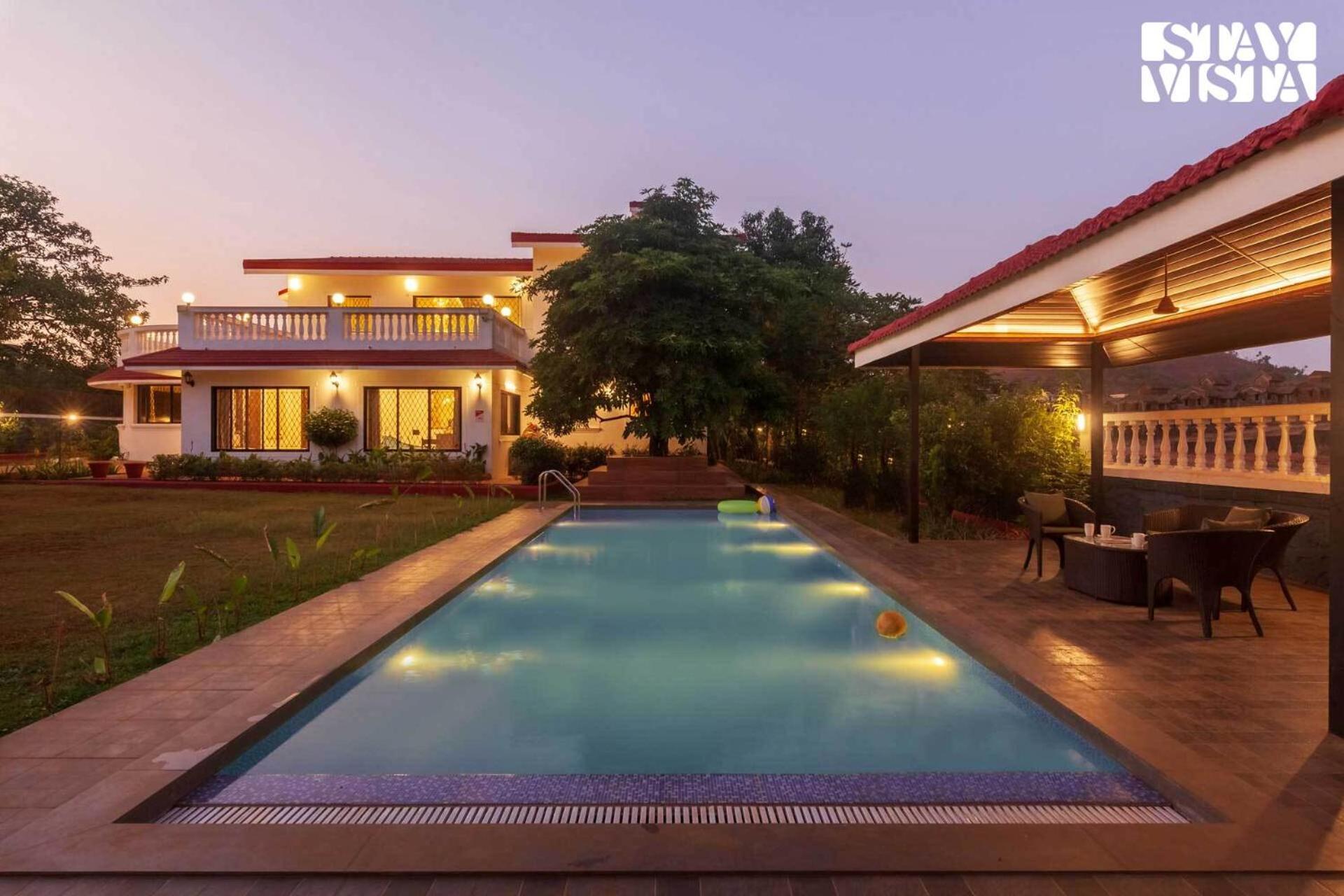 Villa Casa Enchante By Stayvista - Pool, Views, Ping Pong, And A Lush Lawn For A Perfect Retreat *