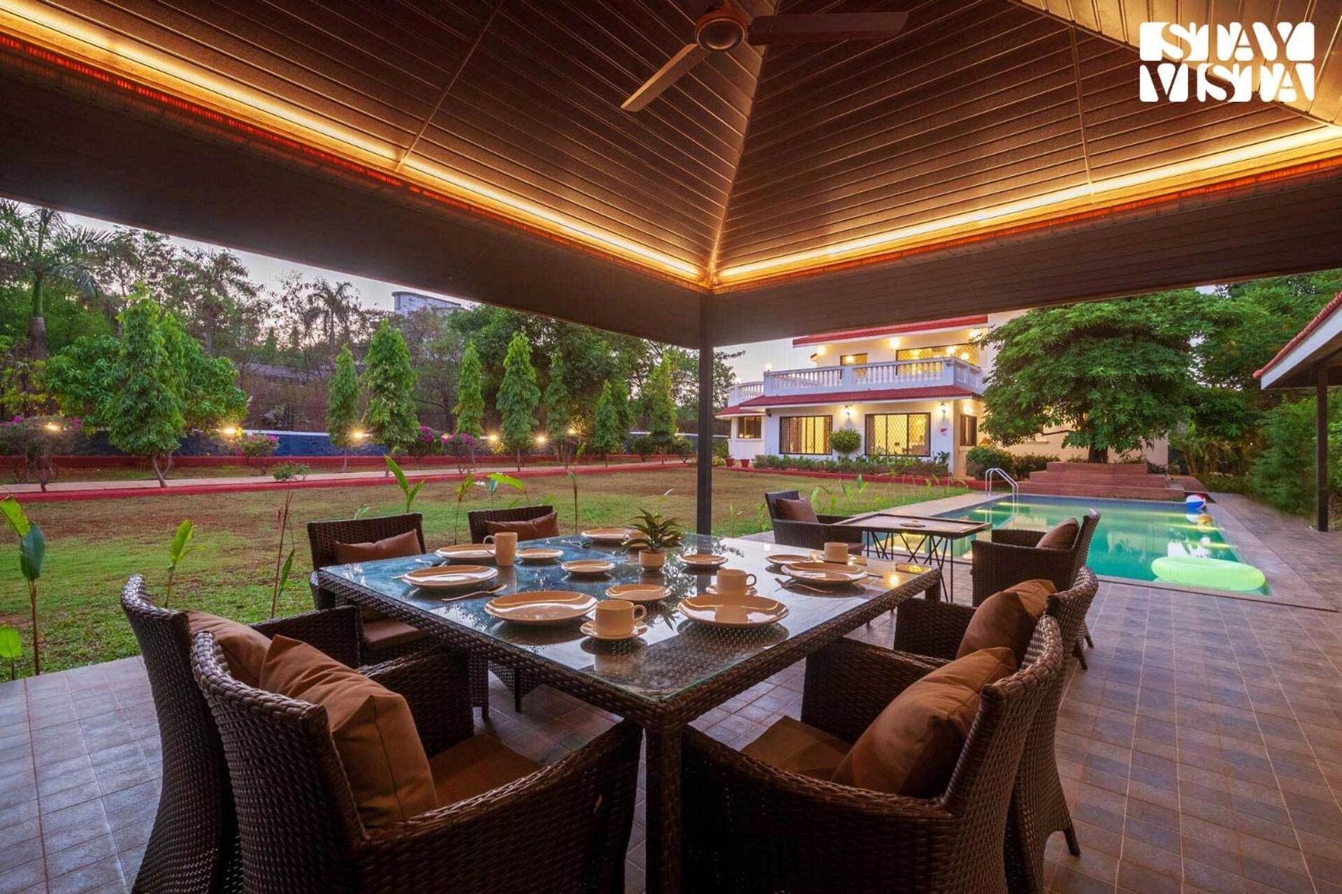 Casa Enchante By Stayvista - Pool, Views, Ping Pong, And A Lush Lawn For A Perfect Retreat Lonavala