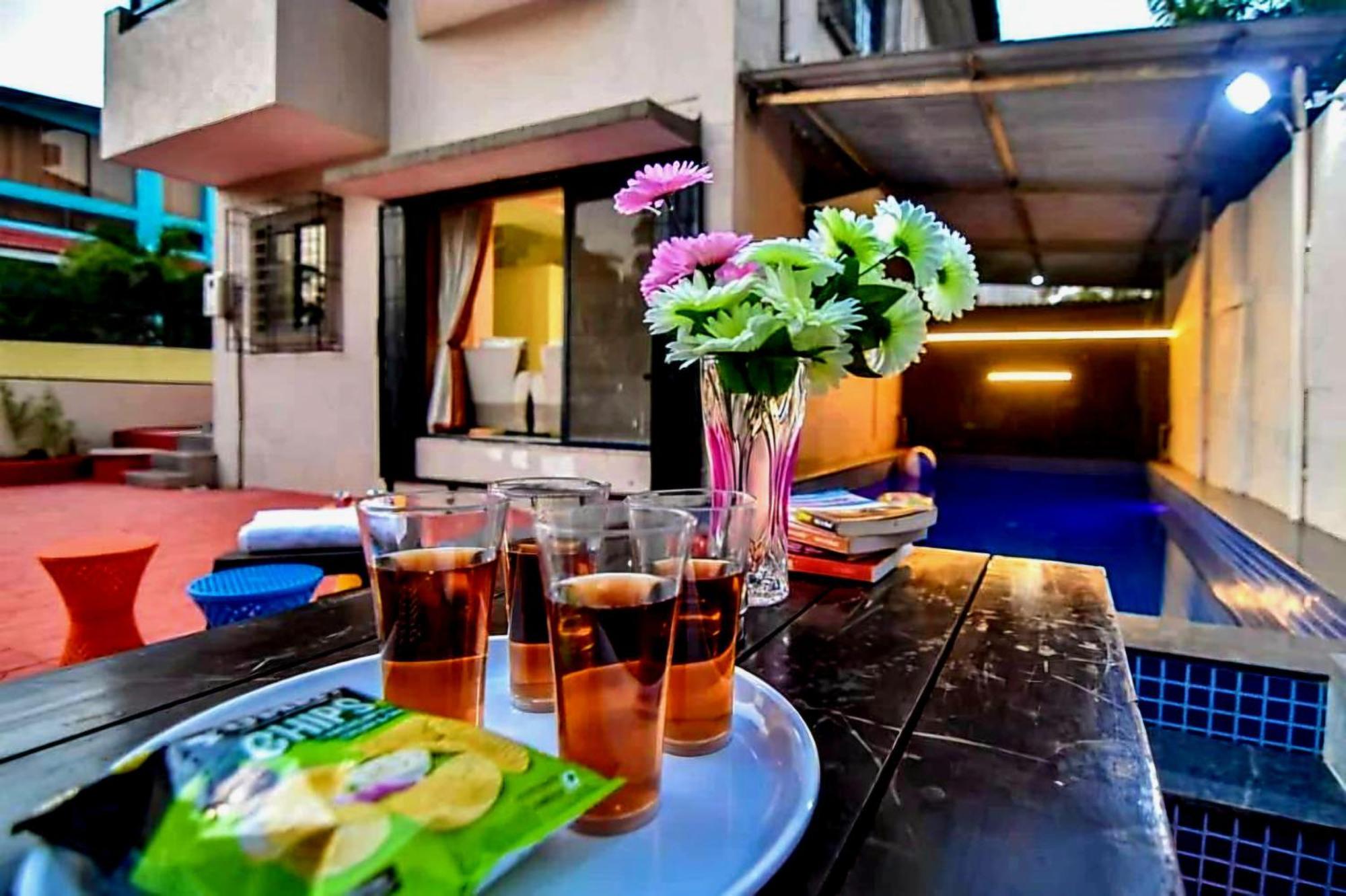 Ll Casa Romantica Ll 3bhk Ll Ac Ll Pool Ll Wifi Ll Bath Tub Ll Lonavala