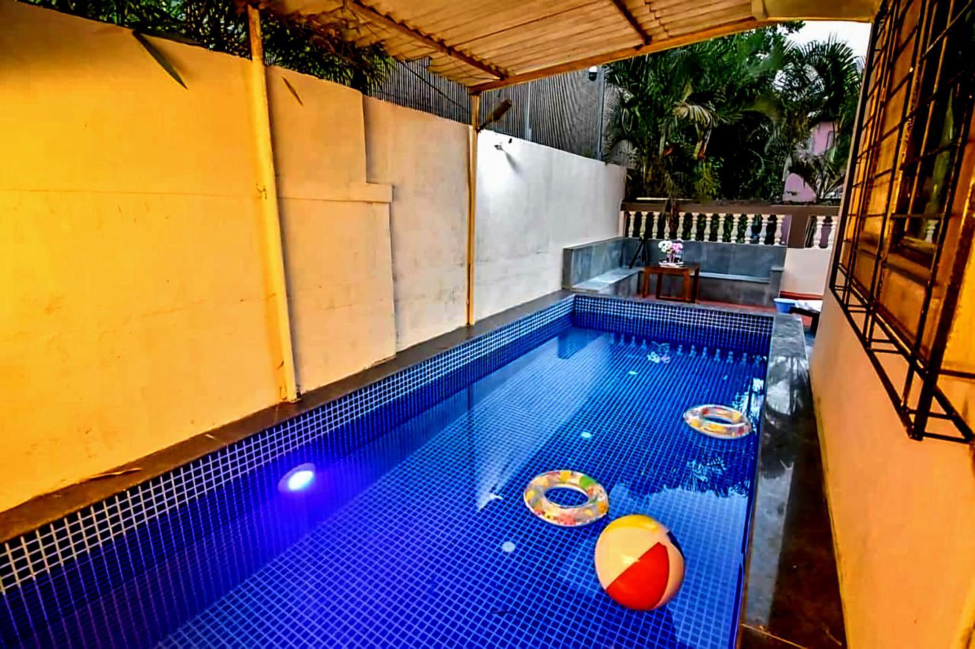 Ll Casa Romantica Ll 3bhk Ll Ac Ll Pool Ll Wifi Ll Bath Tub Ll Villa *
