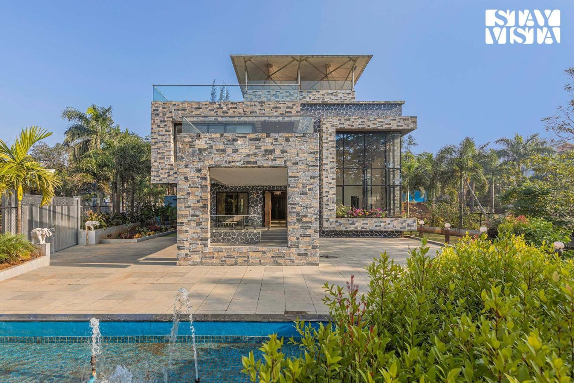 Stayvista's Greystone Estate With Pool, Theater, Terrace, And Snooker Table Lonavala
