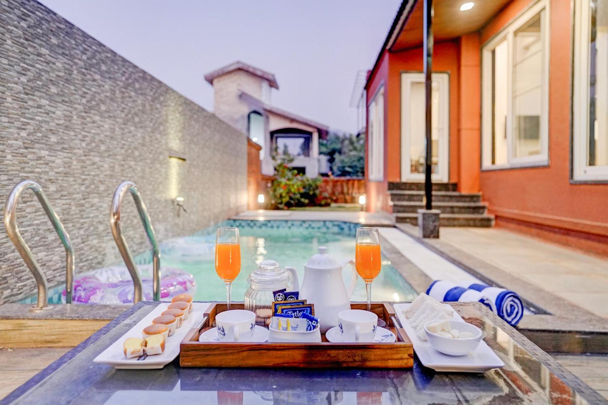 Villa Elivaas 3 Bhk Aamy With Pvt Pool & Garden