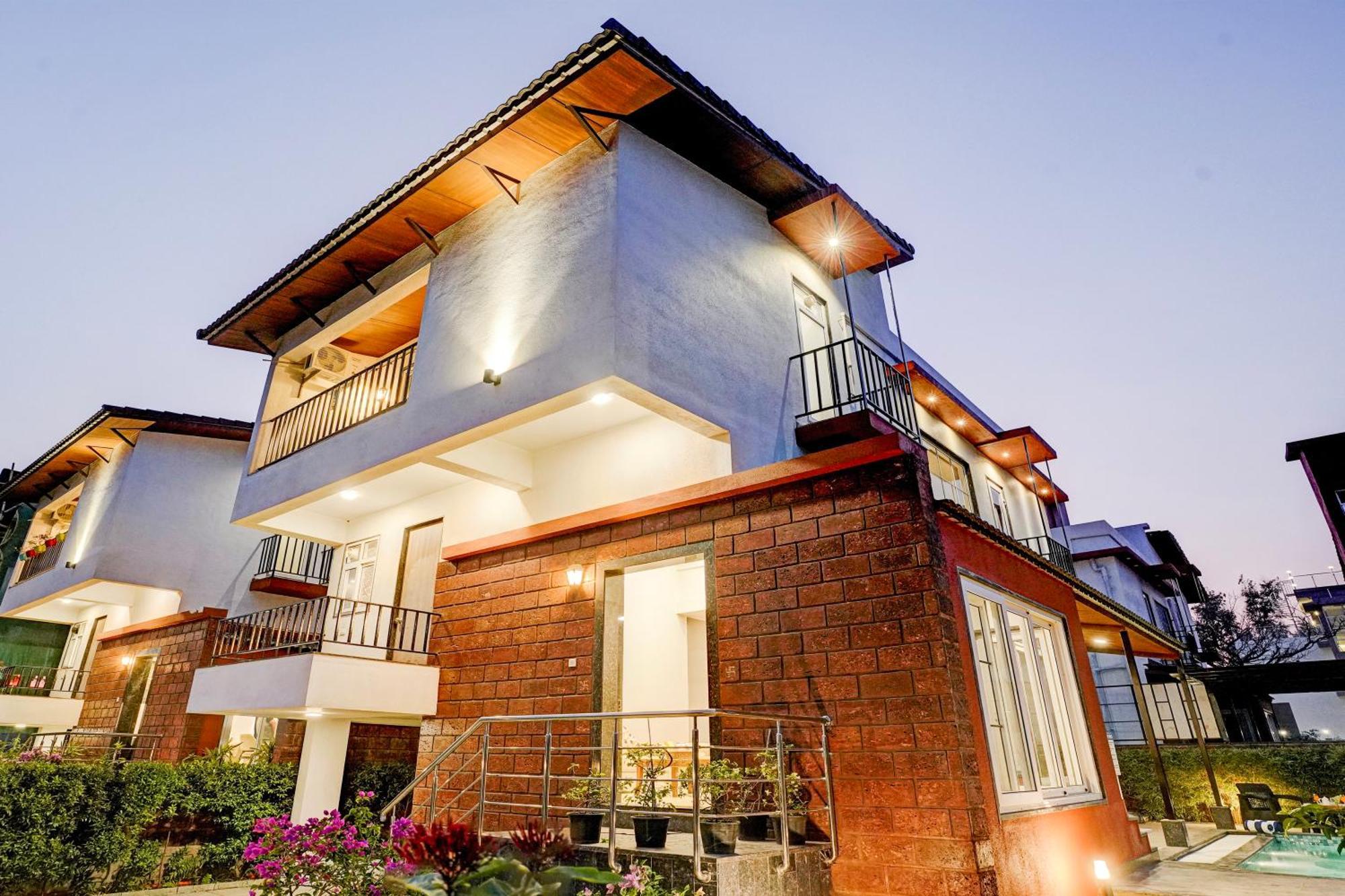 Villa Elivaas 3 Bhk Aamy With Pvt Pool & Garden