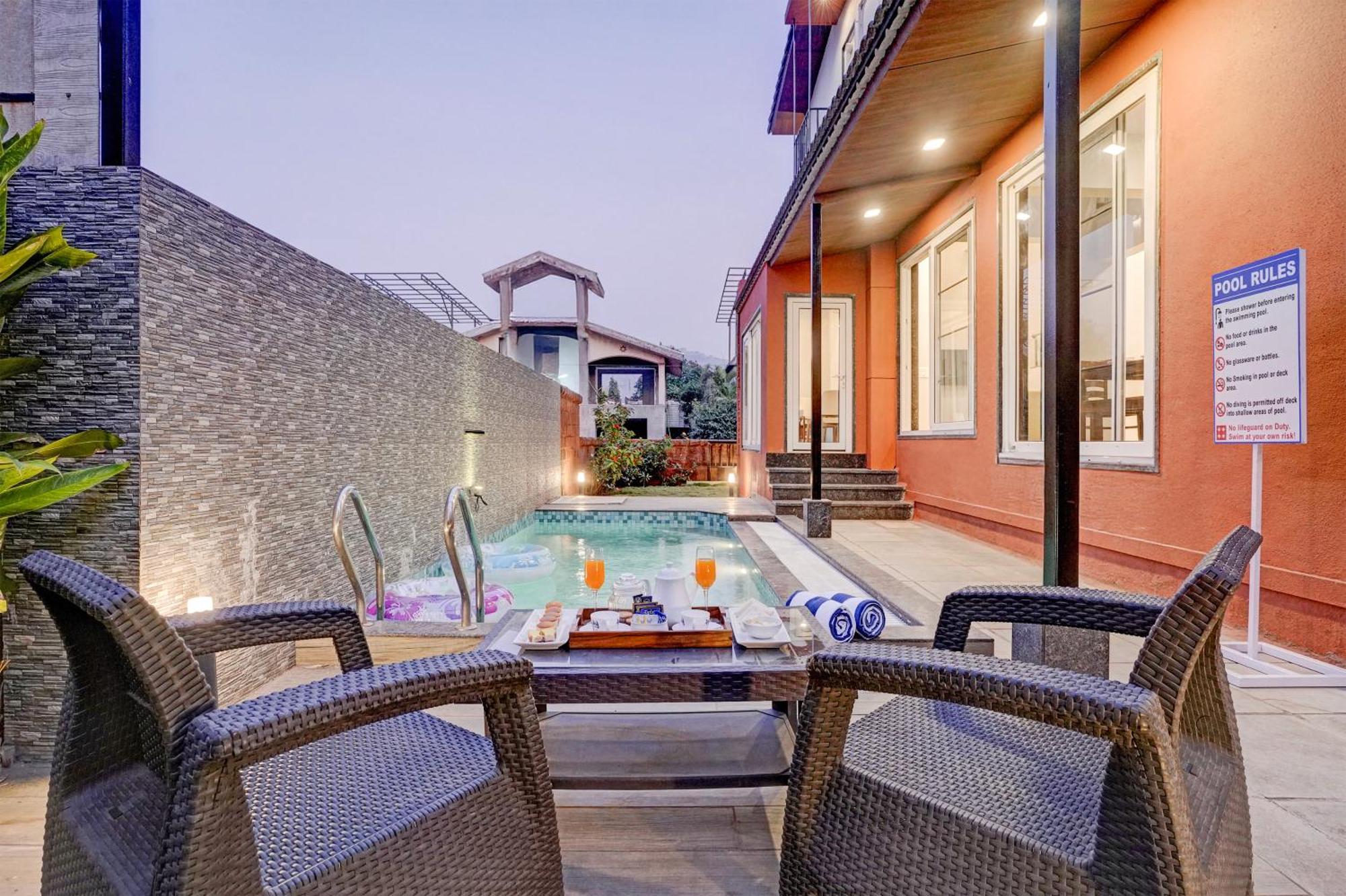 Elivaas 3 Bhk Aamy With Pvt Pool & Garden Villa