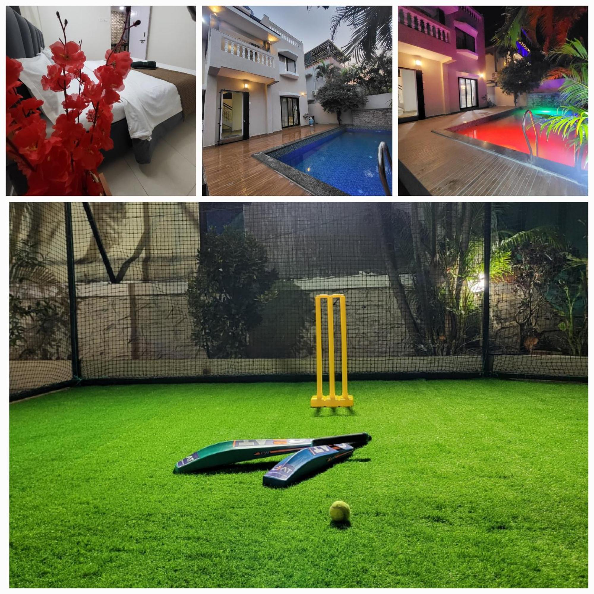 Villa The Perfect Para Disco Big Pool Cricket Turf