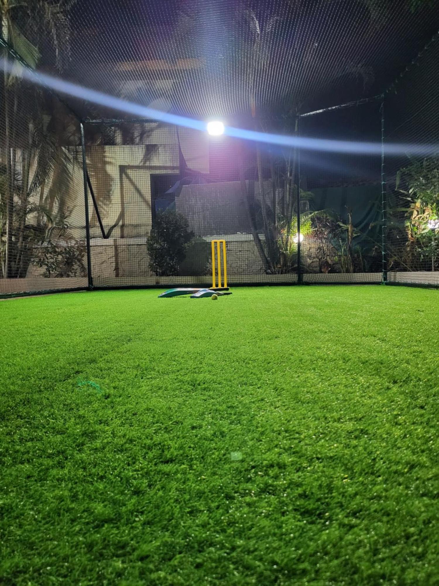 The Perfect Para Disco Big Pool Cricket Turf Villa *