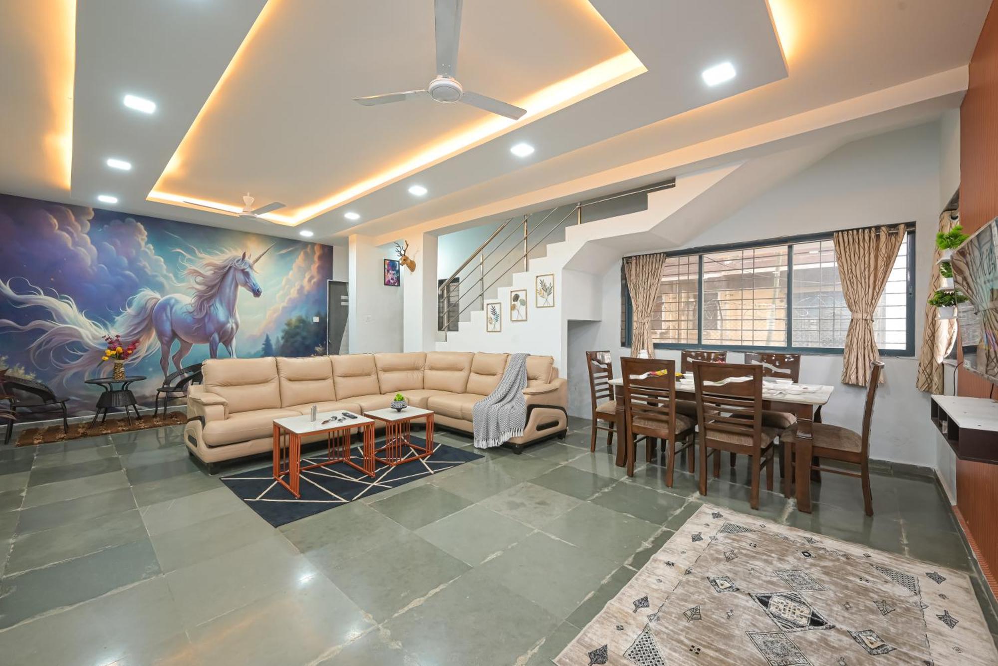 Ll Empyrean Ll Celestial Unicorn Ll Romantic Ll 3bhk Ll Ac Ll Pvt Pool Ll Free Wifi Ll *