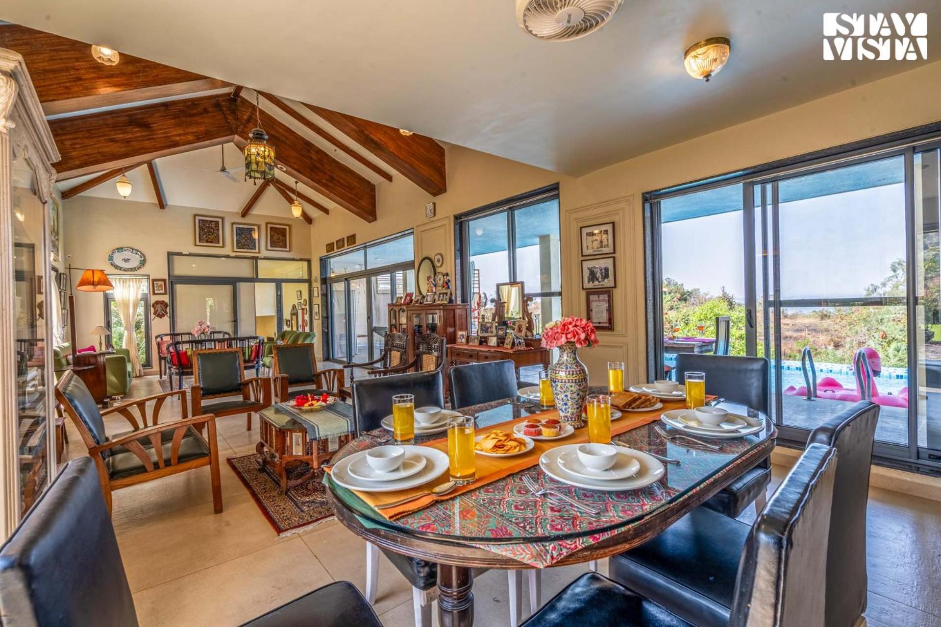 Stayvista At Beyond Infinity With Hill View, Bbq Lonavala