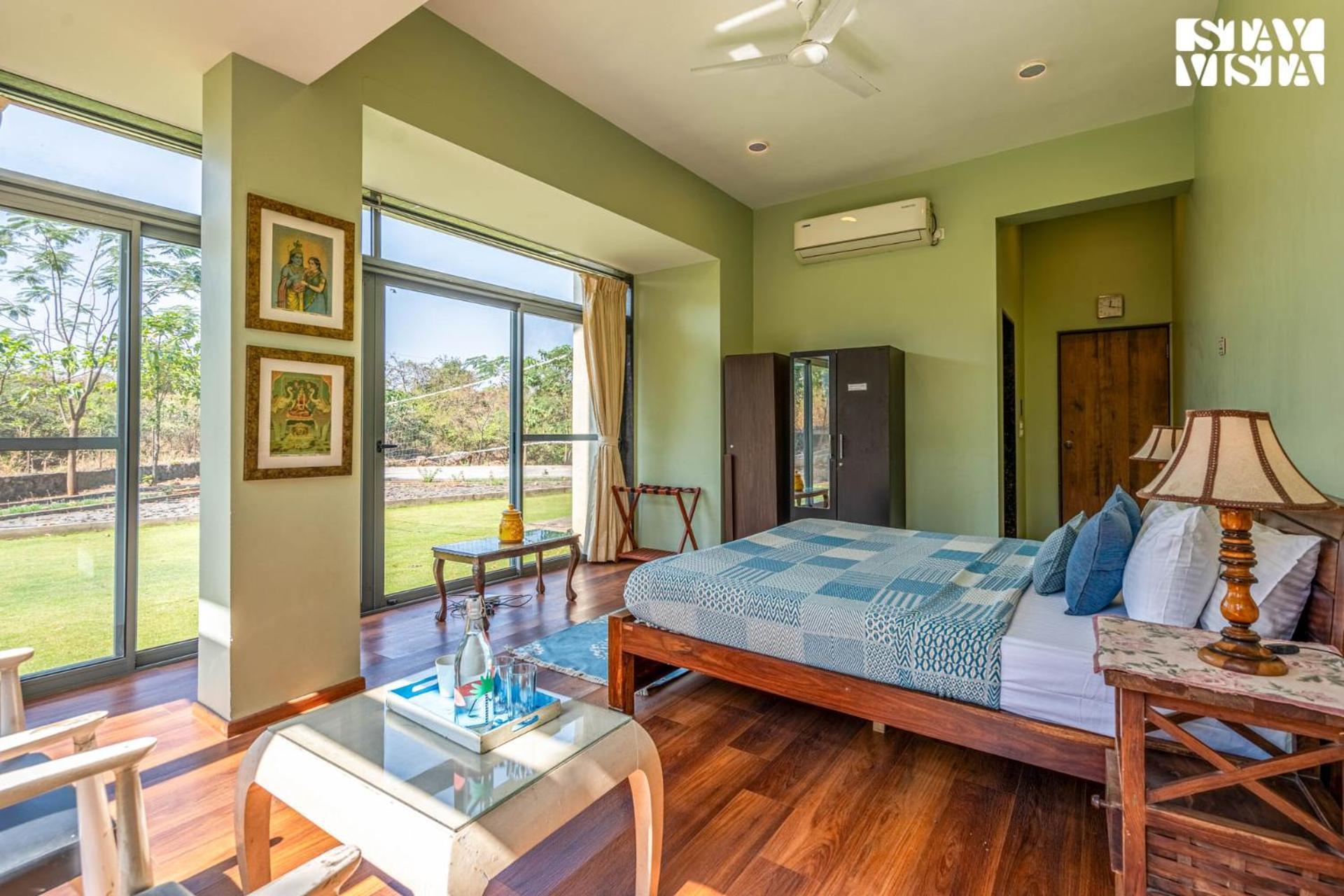 Stayvista At Beyond Infinity With Hill View, Bbq Villa