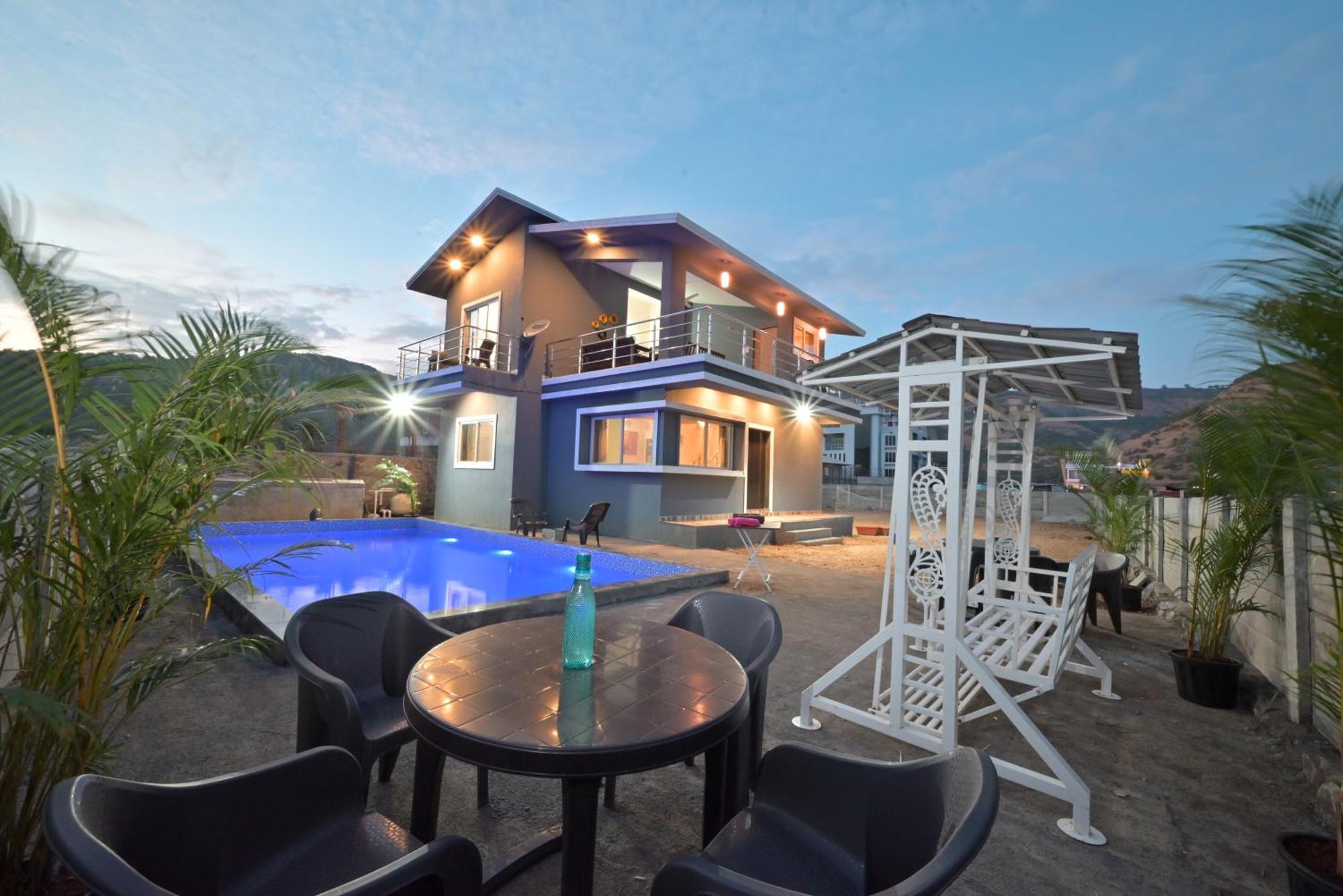 Villa Empyrean Ii Mirage Ii Ac Ii 4bhk Ii Largest Pool In Li *