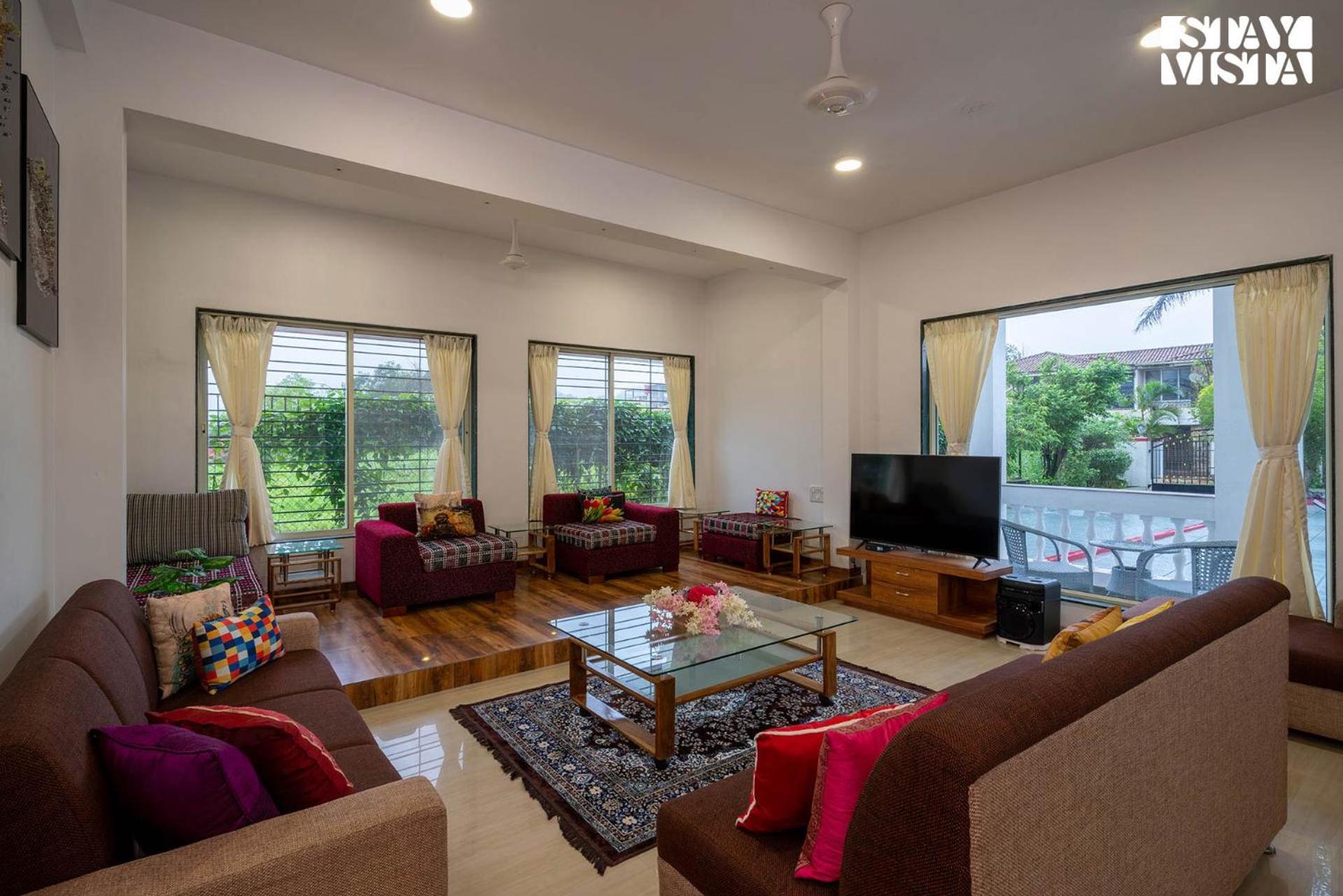 Stayvista's Monarch - Terrace Retreat With Pool And Gazebo Bliss * Lonavala