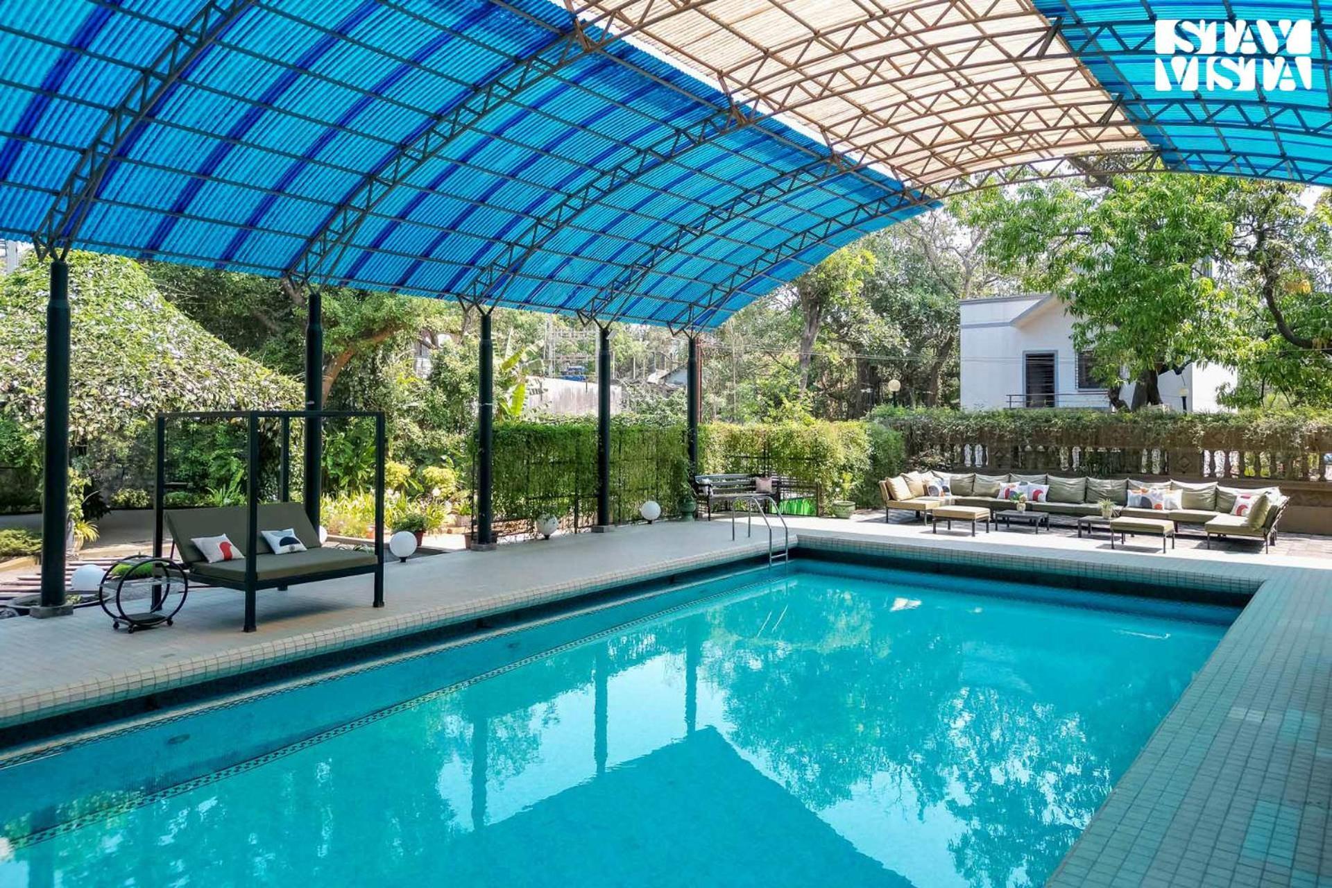 Mehta Mansion By Stayvista - A With A Swimming Pool And Pool Table Villa