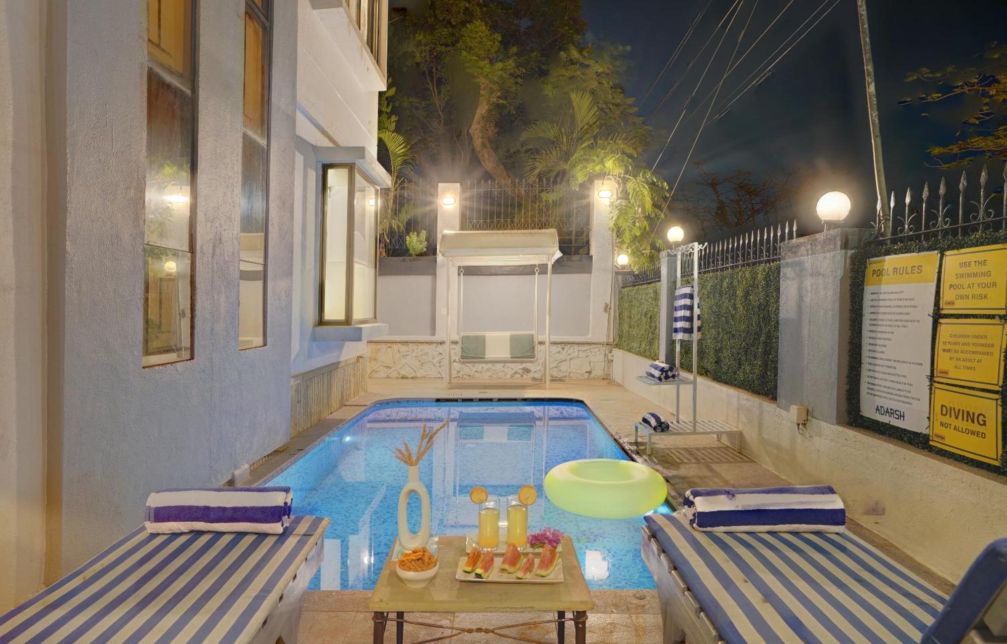 Alaya Adarsh Elegant 3-bhk With Private Pool *