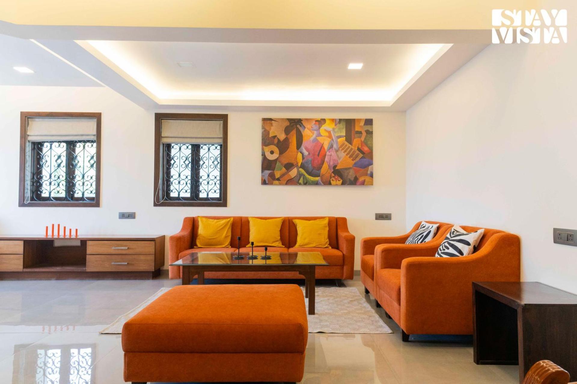 Stayvista At Tesoro With Outdoor Pool, Wifi Villa *
