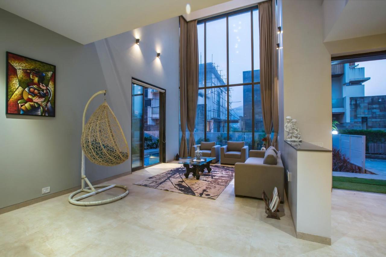 Saffronstays Aspen, - Luxury Pool With Games And Tv Near Bhushi Dam *